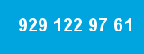 929 122 97 61 929 122 97 61
